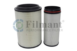 Фильтр Воздушный PU 2841 комплект для HOWO,SHAANXI,FAW