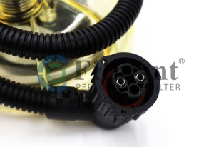 Стакан отстойник для FS19532 с подогревом круглый разьем