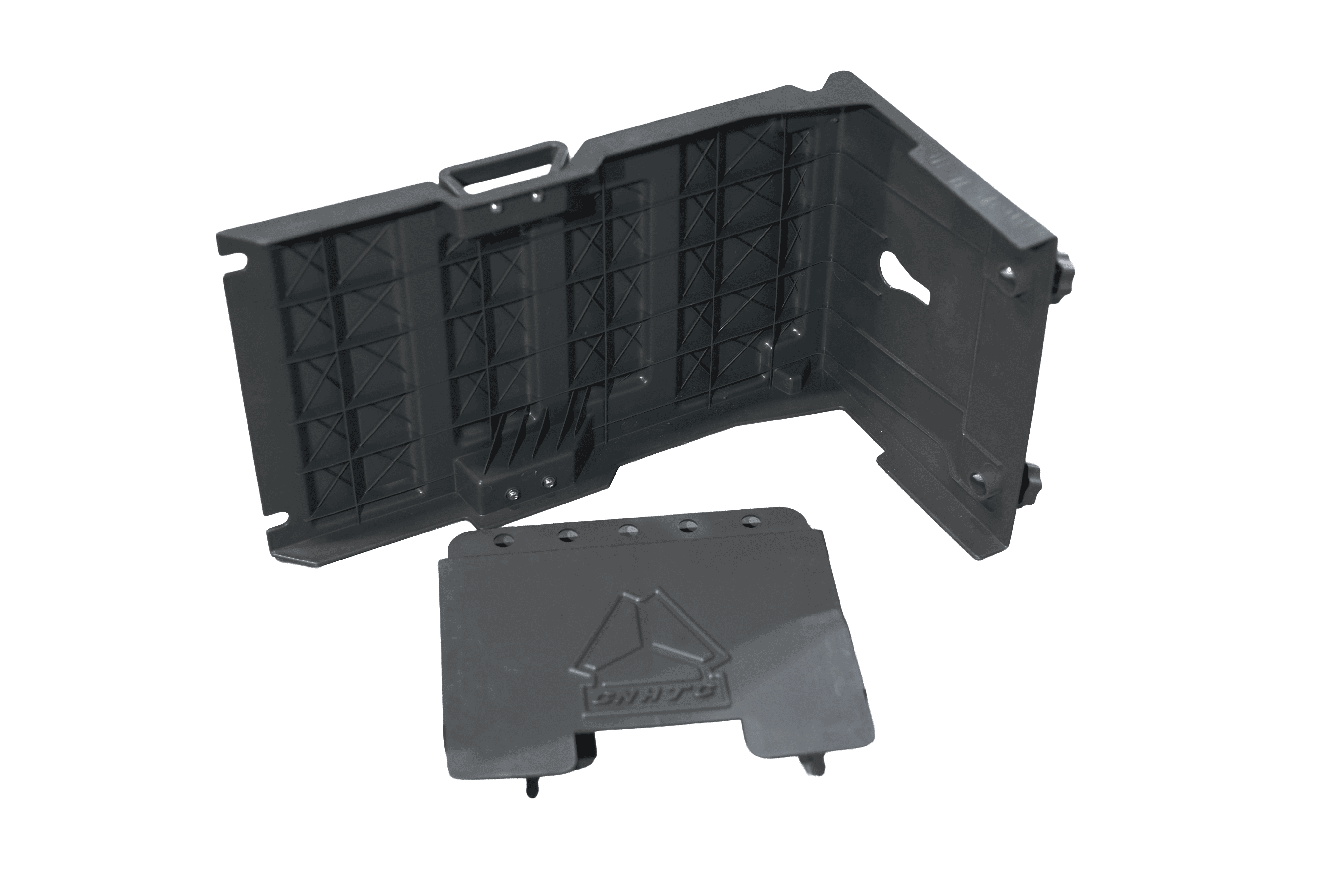 Крышка аккумуляторного ящика пластик Howo Sitrak