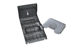 Крышка аккумуляторного ящика пластик Howo Sitrak