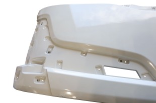 Капот в сборе с эмблемой и накладками Shacman X6000