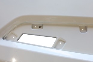 Капот в сборе с эмблемой и накладками Shacman X6000