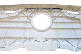 Капот в сборе с эмблемой и накладками Shacman X6000