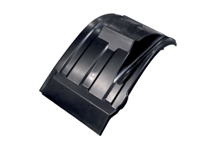 Крыло (подкрылок) переднее под кабиной левое Shacman X6000