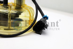 Стакан отстойник для FS19532 с подогревом прямоугольный разьем